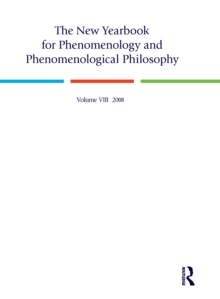 New Yearbook for Phenomenology and Phenomenological Philosophy : Volume 8