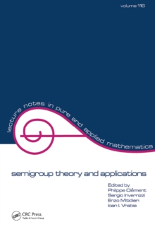 semigroup theory and applications