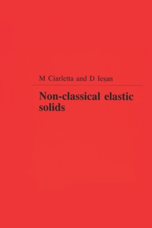 Non-Classical Elastic Solids