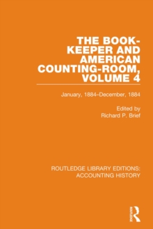 The Book-Keeper and American Counting-Room Volume 4 : January, 1884-December, 1884