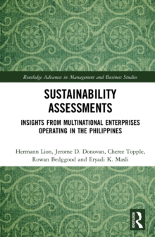 Sustainability Assessments : Insights from Multinational Enterprises Operating in the Philippines