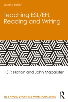 Teaching ESL/EFL Reading and Writing