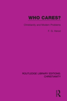 Who Cares? : Christianity and Modern Problems