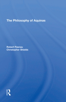 The Philosophy Of Aquinas