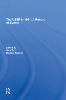 The Ussr In 1991 : A Record Of Events