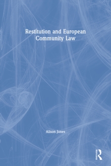 Restitution and European Community Law