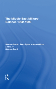 The Middle East Military Balance 1992-1993