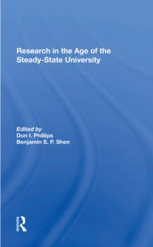 Research In The Age Of The Steady-state University