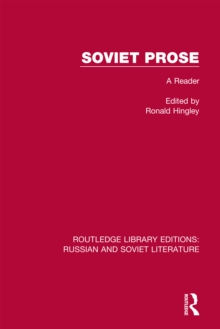 Soviet Prose : A Reader