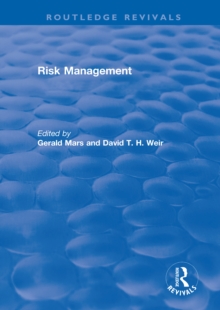 Risk Management, 2 Volume Set