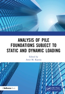 Analysis of Pile Foundations Subject to Static and Dynamic Loading