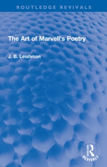 The Art of Marvell's Poetry