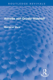 Annette von Droste-Hulshoff