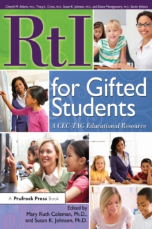 RtI for Gifted Students : A CEC-TAG Educational Resource