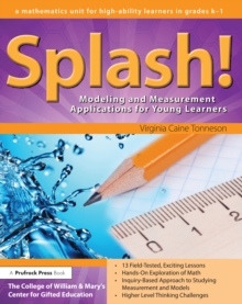 Splash! : Modeling and Measurement Applications for Young Learners in Grades K-1