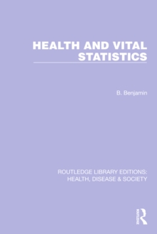 Health and Vital Statistics