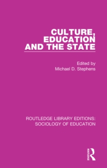 Culture, Education and the State