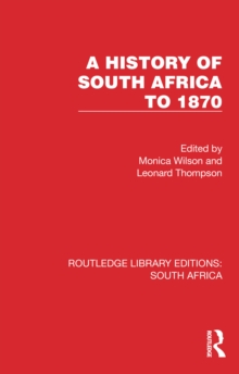 A History of South Africa to 1870