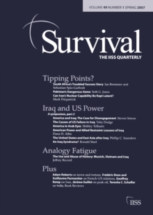 Survival 49.1 : Survival 49.1, Spring 2007