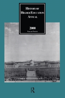 History of Higher Education Annual: 2000