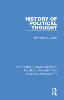 History of Political Thought