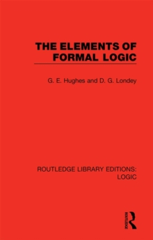 The Elements of Formal Logic