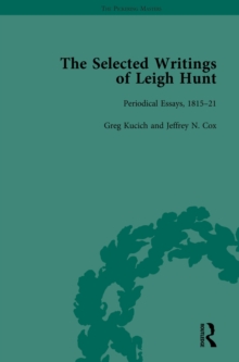 The Selected Writings of Leigh Hunt Vol 2