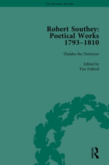 Robert Southey: Poetical Works 1793-1810 Vol 3