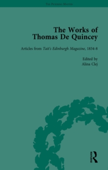 The Works of Thomas De Quincey, Part II vol 10