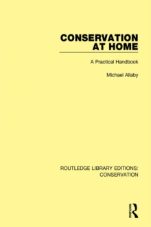 Conservation at Home : A Practical Handbook