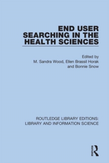 End User Searching in the Health Sciences