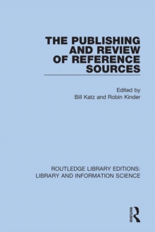 The Publishing and Review of Reference Sources