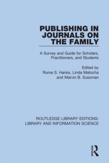 Publishing in Journals on the Family : Essays on Publishing