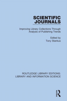 Scientific Journals : Improving Library Collections Through Analysis of Publishing Trends