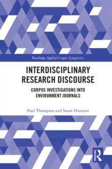 Interdisciplinary Research Discourse : Corpus Investigations into Environment Journals