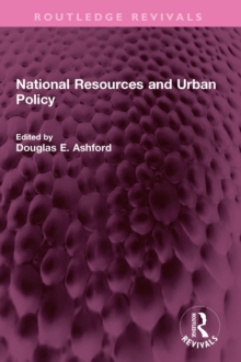 National Resources and Urban Policy