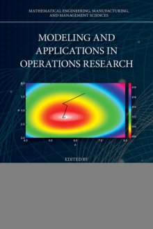 Modeling and Applications in Operations Research