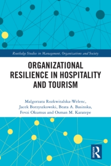 Organizational Resilience in Hospitality and Tourism