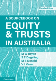 Sourcebook on Equity and Trusts in Australia