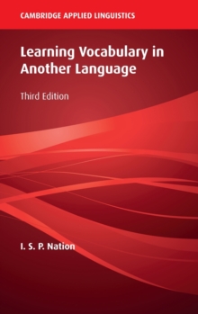 Cambridge University Press Learning Vocabulary In Another Language