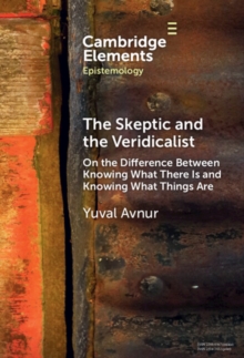 Skeptic and the Veridicalist : On the Difference Between Knowing What There Is and Knowing What Things Are