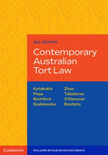 Contemporary Australian Tort Law