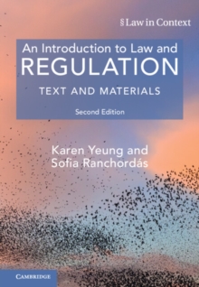 Introduction to Law and Regulation : Text and Materials