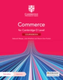 Commerce for Cambridge O Level Coursebook with Digital Access (2 Years)