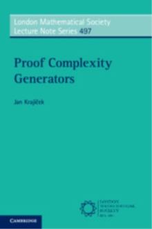 Proof Complexity Generators