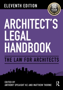 Architect's Legal Handbook : The Law for Architects