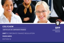 CISI Certificate in Corporate Finance - Regulation v18 : Passcards