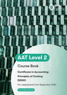 AAT Principles of Costing : Course Book