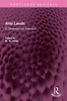 Arid Lands : A Geographical Appriasal