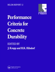 Performance Criteria for Concrete Durability